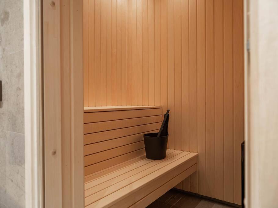 Chic Are Apt For 6 Ski-In-Ski-Out With Sauna Dış mekan fotoğraf
