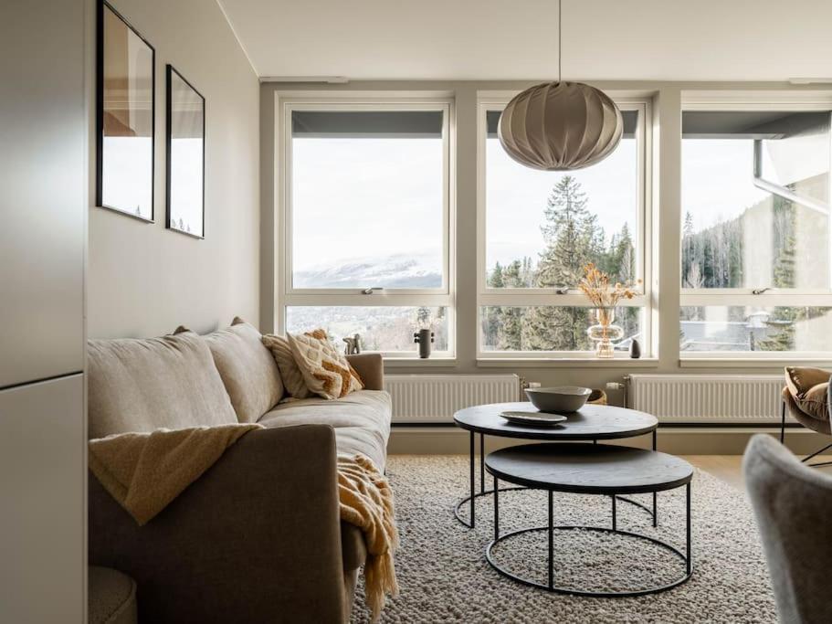 Chic Are Apt For 6 Ski-In-Ski-Out With Sauna Dış mekan fotoğraf